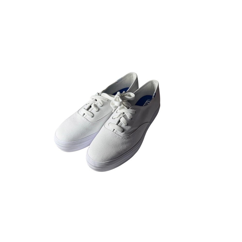 Keds Champion White Canvas Sneakers Low Top Lace Up WF49946 Womens 7